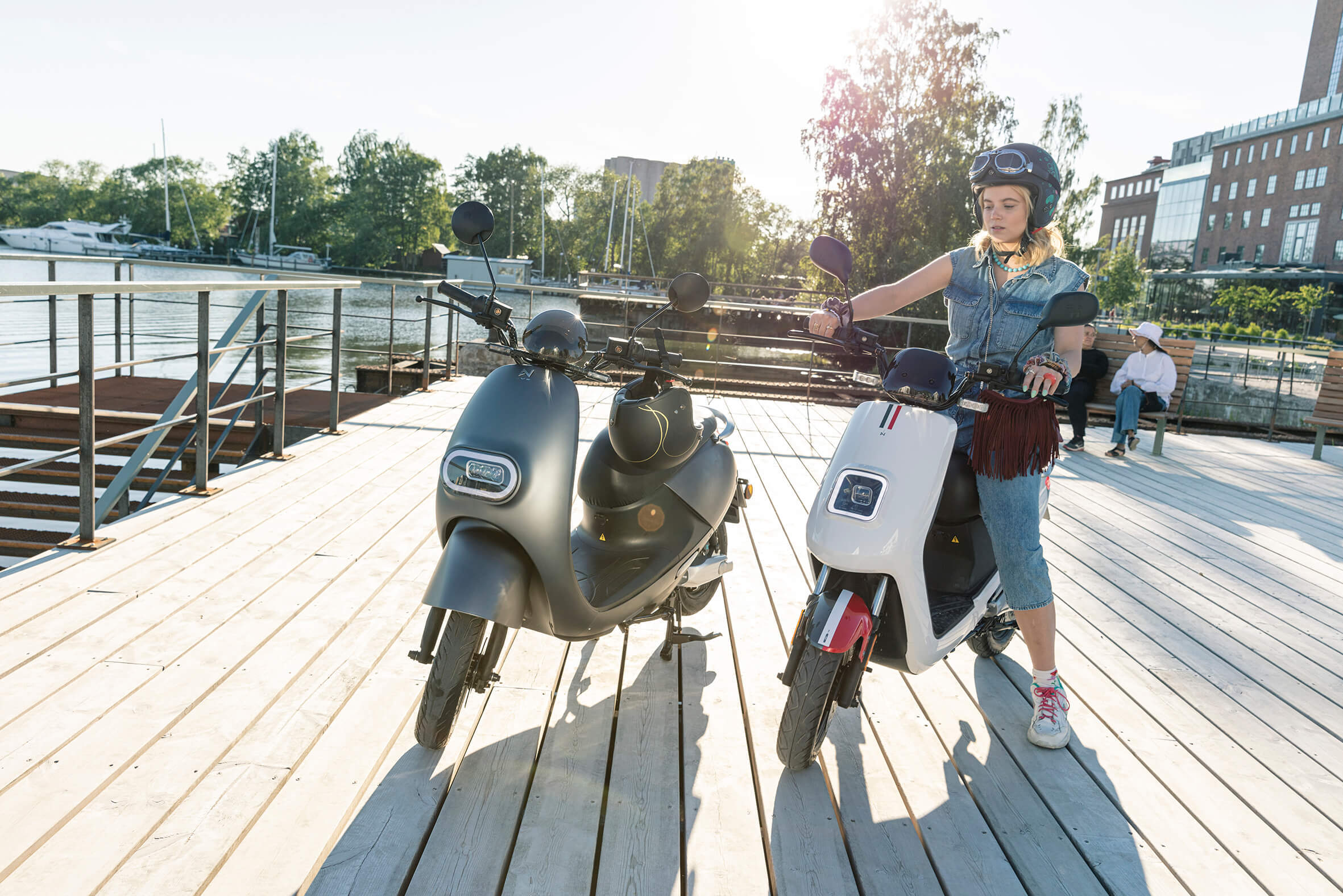 För några år sedan började Berners sälja elmopeder från LV.
