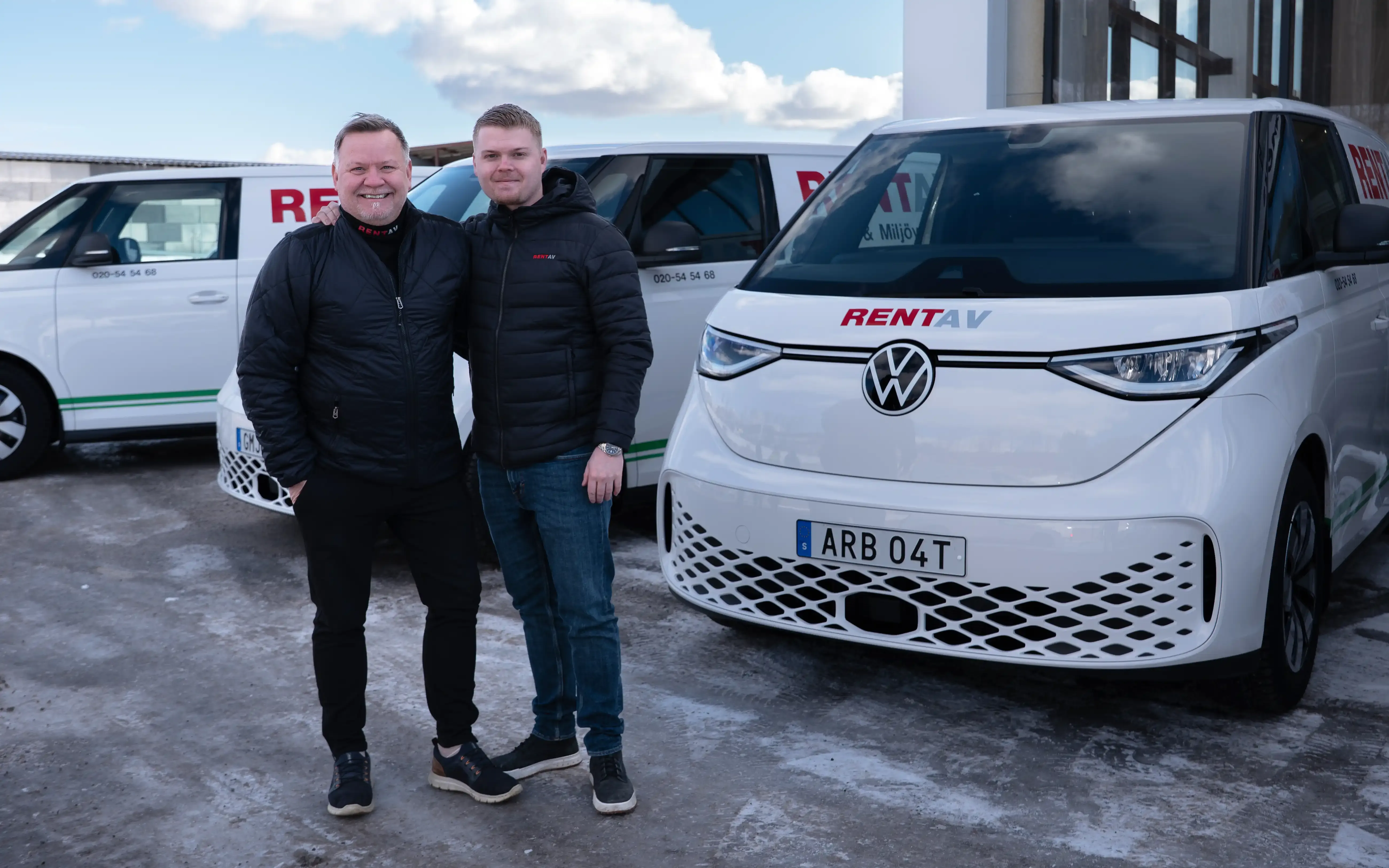 Sonen driver familjeföretaget vidare. För fem år sedan tog Jacob Strömqvist över VD-posten på Rentav när hans far Jens gick i pension.