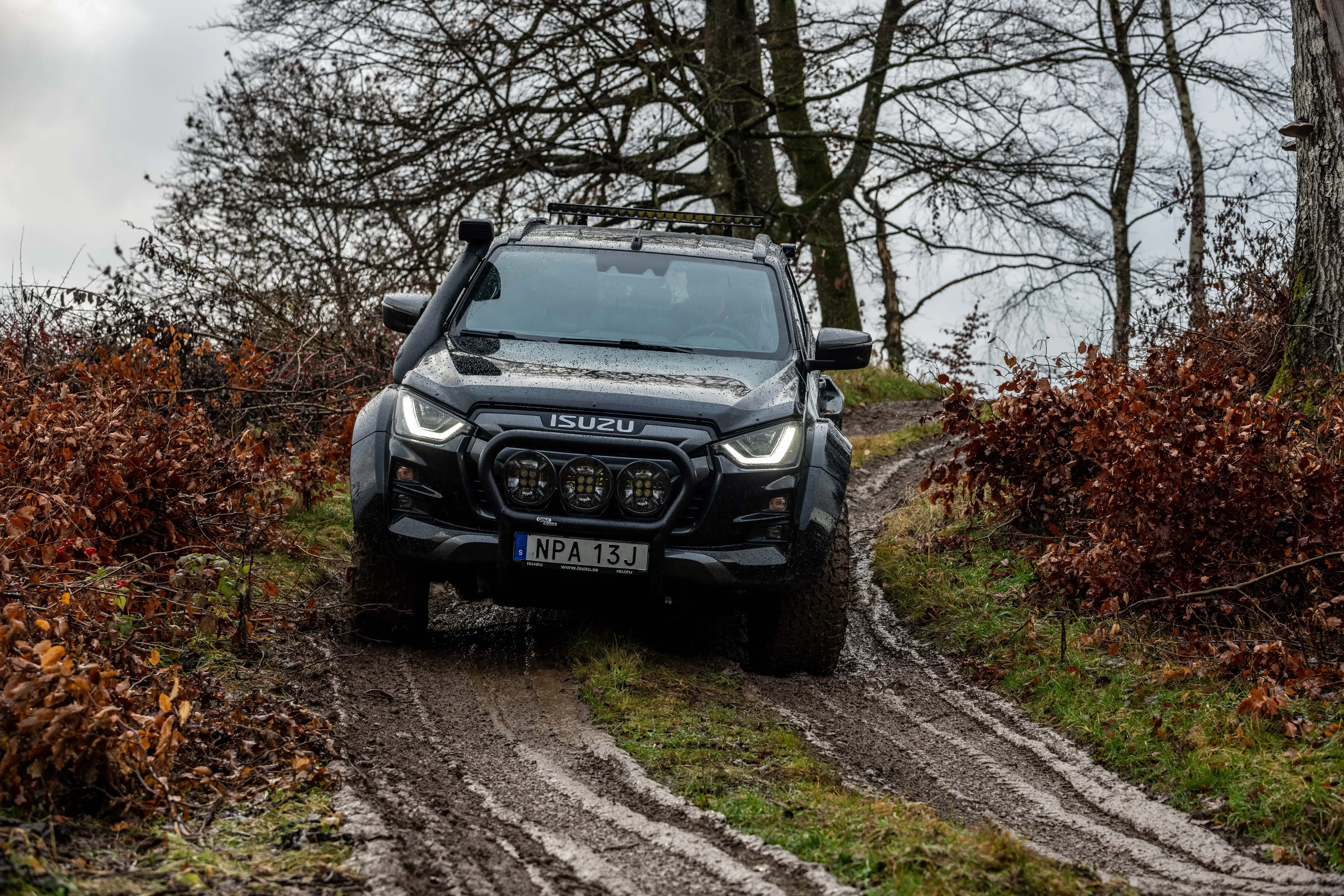 Arctic Trucks-utförandet av Isuzus D-Max är rustad för extra tuffa uppdrag i extrema miljöer.
