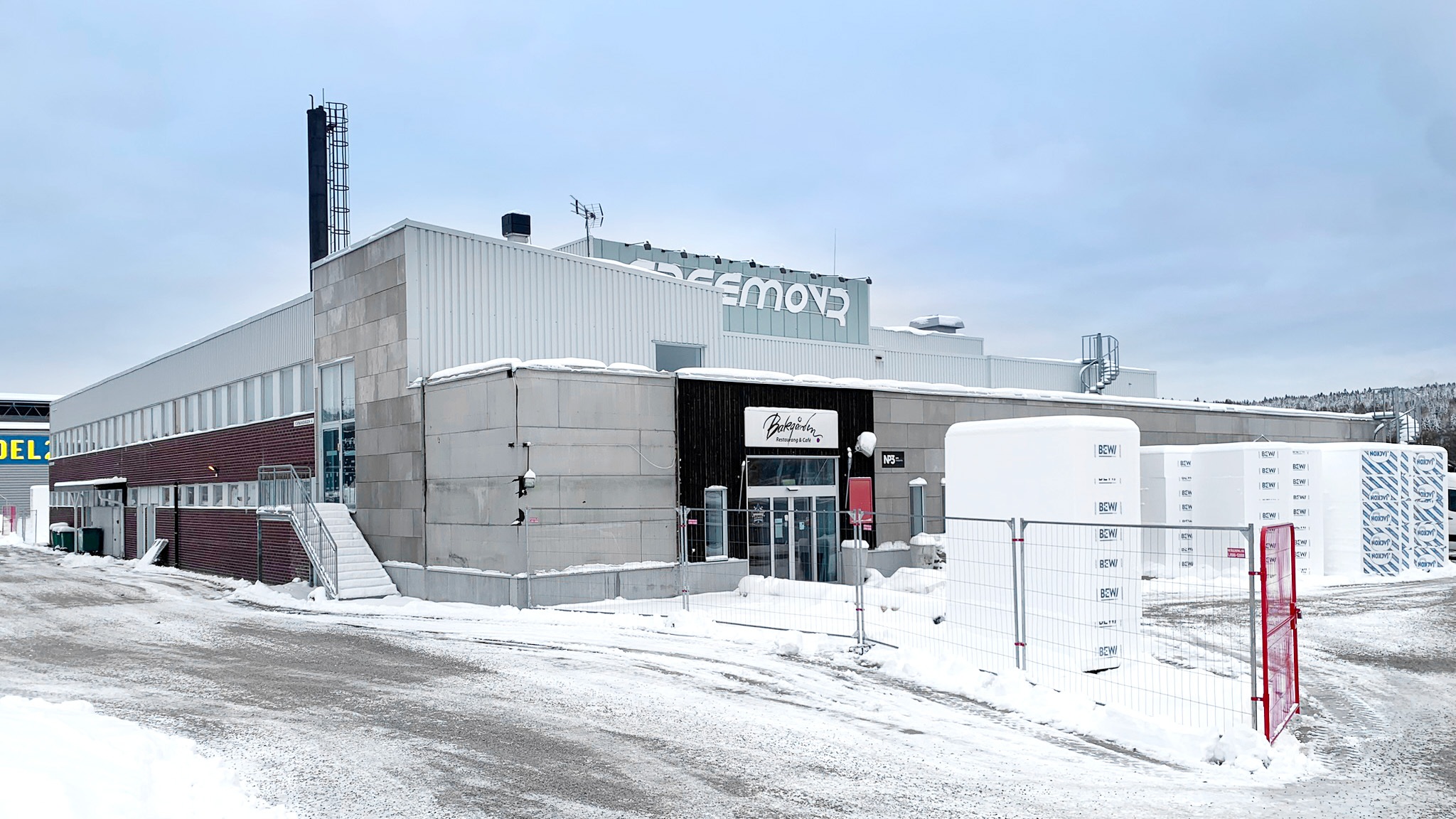 Här byggs Berners nya skadecenter i Sundvall.